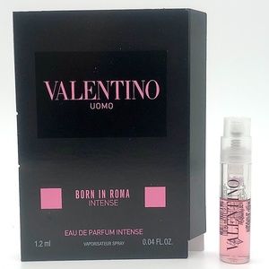 ❤️ 4 for $25 Valentino Uomo Born in Roma Mini Travel Vial NEW